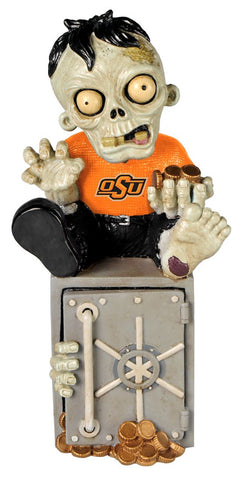 Oklahoma State Cowboys Zombie Figurine Bank CO-0