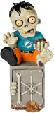 Miami Dolphins Zombie Figurine Bank-0