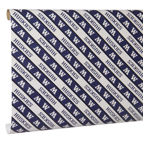 Washington Huskies Wrapping Paper Roll Team-0