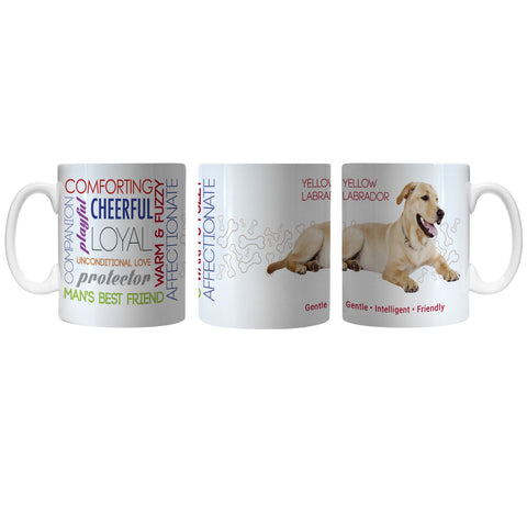 Pet Coffee Mug 11oz Yellow Labrador-0