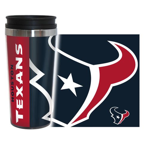 Houston Texans Travel Mug - 14 oz Full Wrap - Hype Style-0