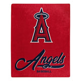 Los Angeles Angels Blanket 50x60 Raschel Signature Design-0