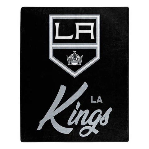 Los Angeles Kings Blanket 50x60 Raschel Signature Design-0