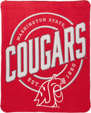 Washington State Cougars Blanket 50x60 Fleece Campaign Design-0