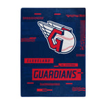 Cleveland Guardians Blanket 60x80 Raschel Digitize Design-0