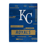 Kansas City Royals Blanket 60x80 Raschel Digitize Design-0