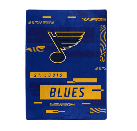 St. Louis Blues Blanket 60x80 Raschel Digitize Design-0