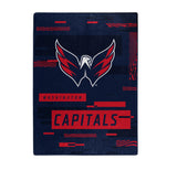 Washington Capitals Blanket 60x80 Raschel Digitize Design-0
