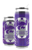 Kansas State Wildcats Stainless Steel Thermo Can - 16.9 ounces - Special Order-0