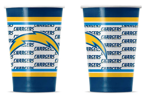 Los Angeles Chargers Disposable Paper Cups-0