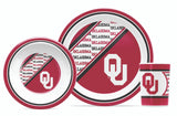 Oklahoma Sooners Dinner Set Child 5 Piece CO-0