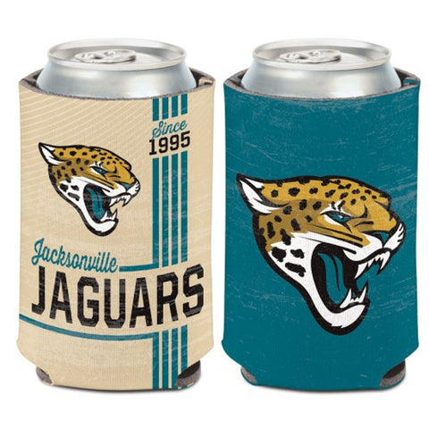 Jacksonville Jaguars Can Cooler Vintage Design Special Order-0