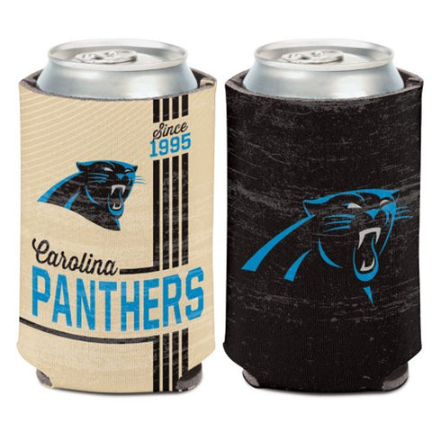 Carolina Panthers Can Cooler Vintage Design Special Order-0