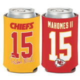 Kansas City Chiefs Can Cooler Patrick Mahomes Number Design-0