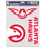 Atlanta Hawks Decal Multi Use Fan 3 Pack Special Order-0