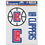Los Angeles Clippers Decal Multi Use Fan 3 Pack Special Order-0