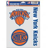 New York Knicks Decal Multi Use Fan 3 Pack-0