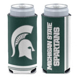 Michigan State Spartans Can Cooler Slim Can Design-0
