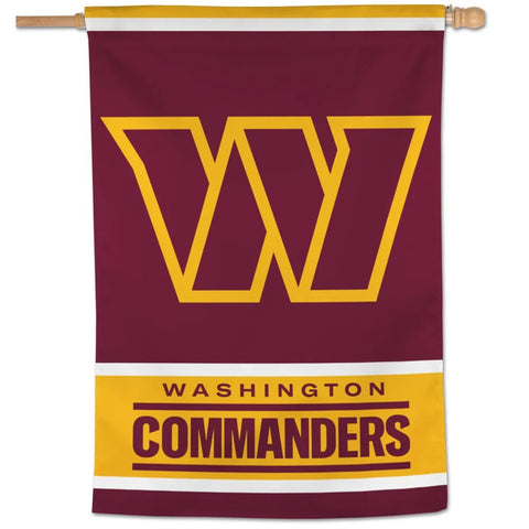 Washington Commanders Banner 28x40 Vertical-0