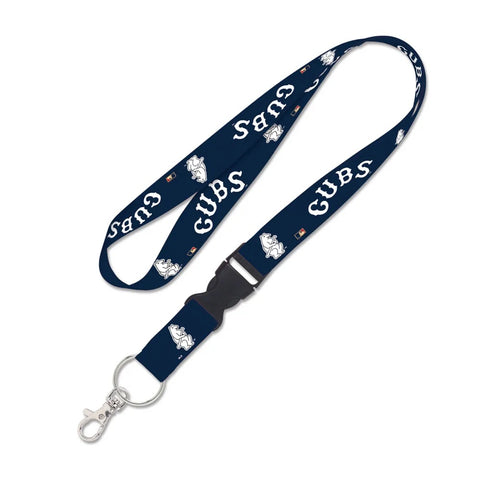 Chicago Cubs Lanyard with Detachable Buckle Cooperstown - Special Order-0