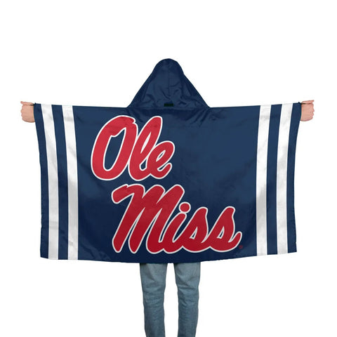 Mississippi Rebels Hoodie Flag-0