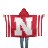 Nebraska Cornhuskers Hoodie Flag-0