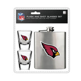 Arizona Cardinals Flask and Shot Glass Set-0