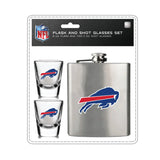 Buffalo Bills Flask and Shot Glass Set-0