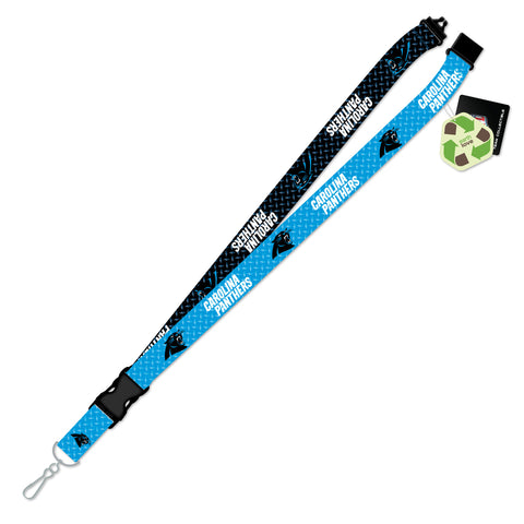 Carolina Panthers Lanyard Sustainable Diamond Plate-0