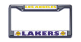 Los Angeles Lakers License Plate Frame Chrome-0