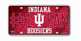 Indiana Hoosiers License Plate #1 Fan-0