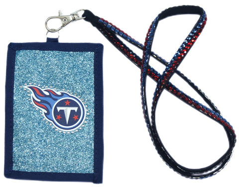 Tennessee Titans Wallet Beaded Lanyard Style-0