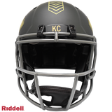Kansas City Chiefs Helmet Riddell Authentic Full Size Speed Style Salute To Service 2025-1
