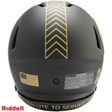 Pittsburgh Steelers Helmet Riddell Authentic Full Size Speed Style Salute To Service 2025-2