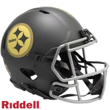 Pittsburgh Steelers Helmet Riddell Authentic Full Size Speed Style Salute To Service 2025-0