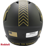 Cincinnati Bengals Helmet Riddell Replica Full Size Speed Style Salute To Service 2025-2