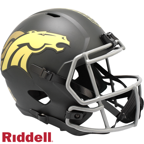 Denver Broncos Helmet Riddell Replica Full Size Speed Style Salute To Service 2025-0