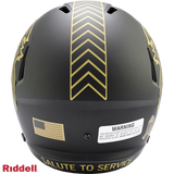 Tampa Bay Buccaneers Helmet Riddell Replica Full Size Speed Style Salute To Service 2025-2