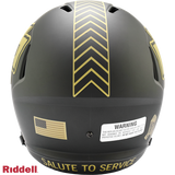 Kansas City Chiefs Helmet Riddell Replica Full Size Speed Style Salute To Service 2025-2
