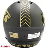 New York Jets Helmet Riddell Replica Full Size Speed Style Salute To Service 2025-2