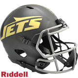 New York Jets Helmet Riddell Replica Full Size Speed Style Salute To Service 2025-0
