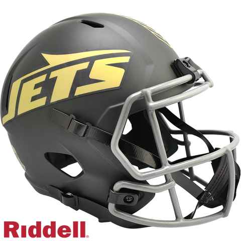 New York Jets Helmet Riddell Replica Full Size Speed Style Salute To Service 2025-0