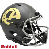 Los Angeles Rams Helmet Riddell Replica Full Size Speed Style Salute To Service 2025-0
