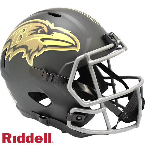 Baltimore Ravens Helmet Riddell Replica Full Size Speed Style Salute To Service 2025-0