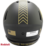 Pittsburgh Steelers Helmet Riddell Replica Full Size Speed Style Salute To Service 2025-2