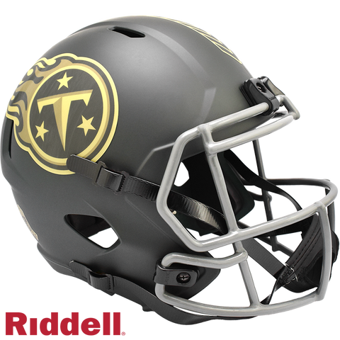 Tennessee Titans Helmet Riddell Replica Full Size Speed Style Salute To Service 2025-0