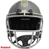 Minnesota Vikings Helmet Riddell Replica Full Size Speed Style Salute To Service 2025-1