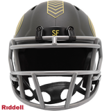 San Francisco 49ers Helmet Riddell Replica Mini Speed Style Salute To Service 2025-1