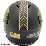 Tampa Bay Buccaneers Helmet Riddell Replica Mini Speed Style Salute To Service 2025-2