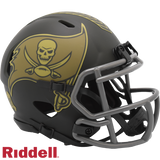 Tampa Bay Buccaneers Helmet Riddell Replica Mini Speed Style Salute To Service 2025-0